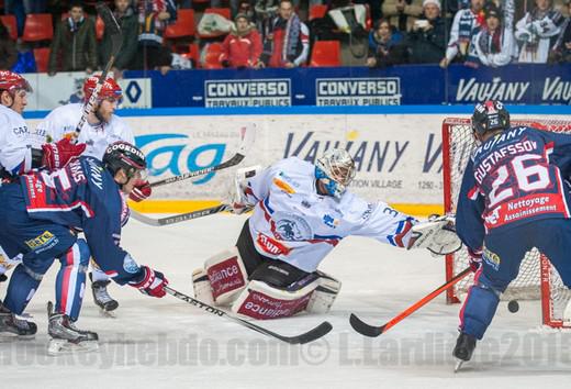 Photo hockey Ligue Magnus - Ligue Magnus : 18ème journée : Grenoble  vs Lyon - Grenoble en leader 