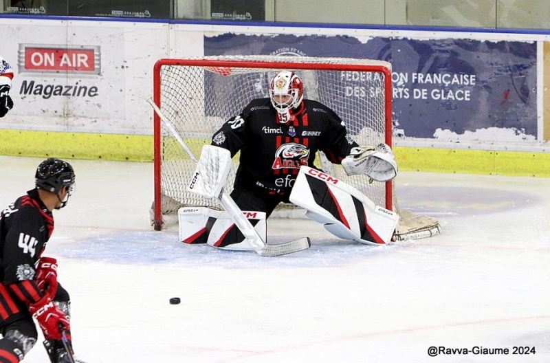 Photo hockey Ligue Magnus - Ligue Magnus : 18ème journée : Nice vs Cergy-Pontoise - Les Jokers brillent dans le Sud
