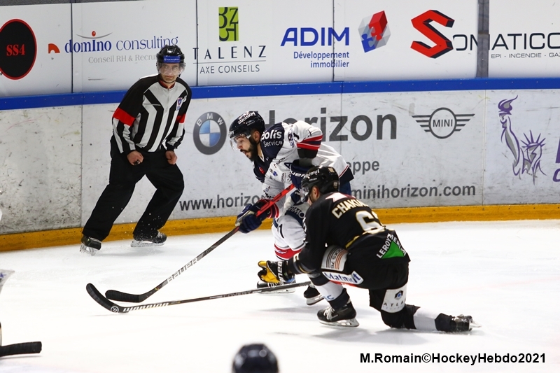Photo hockey Ligue Magnus - Ligue Magnus : 18ème journée : Rouen vs Angers  - LM : Une très belle victoire d’équipe pour Rouen