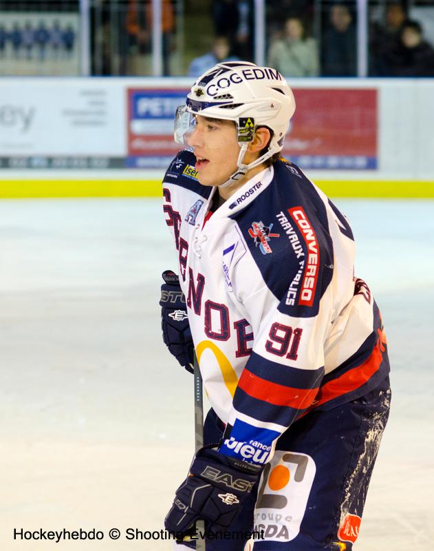 Photo hockey Ligue Magnus - Ligue Magnus : 19ème journée  : Angers  vs Grenoble  - Angers sans trembler