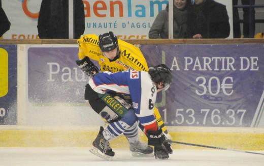 Photo hockey Ligue Magnus - Ligue Magnus : 19ème journée  : Caen  vs Rouen - Toutes ses promesses