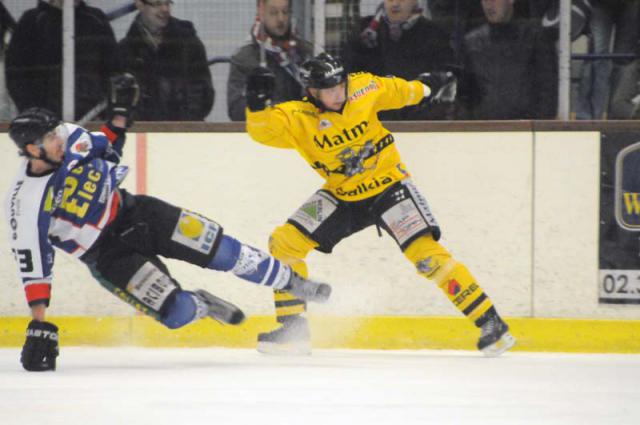 Photo hockey Ligue Magnus - Ligue Magnus : 19ème journée  : Caen  vs Rouen - Toutes ses promesses