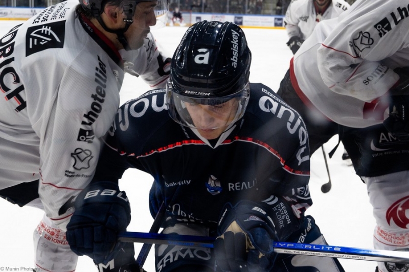Photo hockey Ligue Magnus - Ligue Magnus : 19ème journée : Angers  vs Amiens  - Angers s