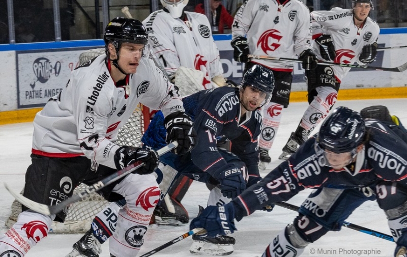 Photo hockey Ligue Magnus - Ligue Magnus : 19ème journée : Angers  vs Amiens  - Angers s