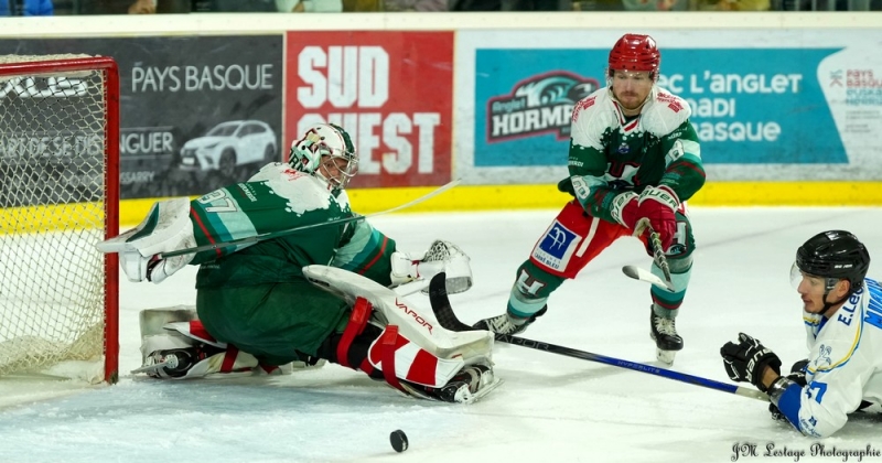 Photo hockey Ligue Magnus - Ligue Magnus : 19ème journée : Anglet vs Gap  - Anglet renoue avec la victoire