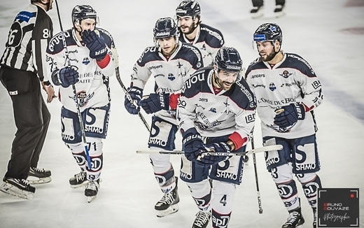 Photo hockey Ligue Magnus - Ligue Magnus : 19ème journée : Cergy-Pontoise vs Angers  - Les Ducs enchainent chez les Jokers