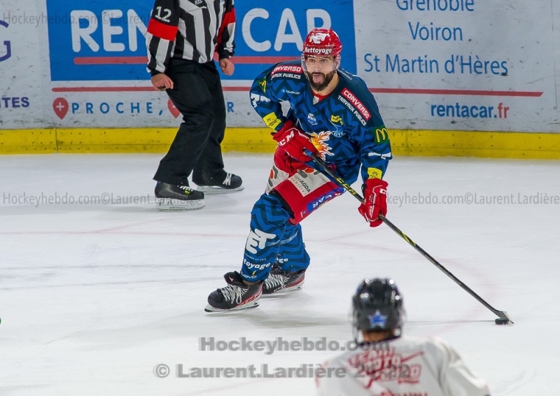 Photo hockey Ligue Magnus - Ligue Magnus : 19ème journée : Grenoble  vs Briançon  - Duel des extrêmes ennuyeux