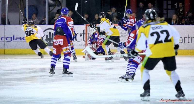 Photo hockey Ligue Magnus - Ligue Magnus : 19ème journée : Mulhouse vs Strasbourg  - Une défaite inattendue 