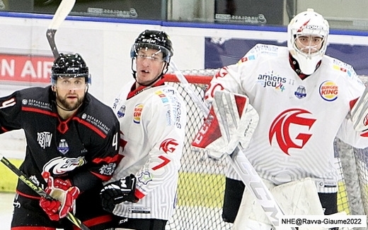 Photo hockey Ligue Magnus - Ligue Magnus : 19ème journée : Nice vs Amiens  - les Aigles assomment les Gothiques
