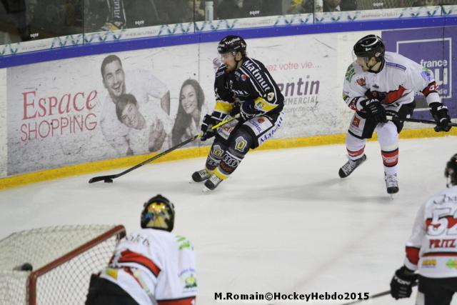 Photo hockey Ligue Magnus - Ligue Magnus : 19ème journée : Rouen vs Briançon  - Dure soirée !