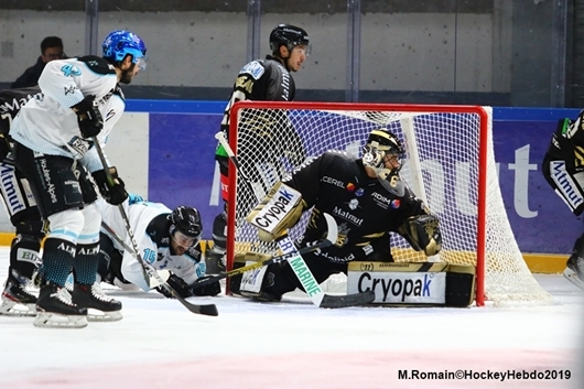 Photo hockey Ligue Magnus - Ligue Magnus : 19ème journée : Rouen vs Gap  - Un Dragon en voie de guérison
