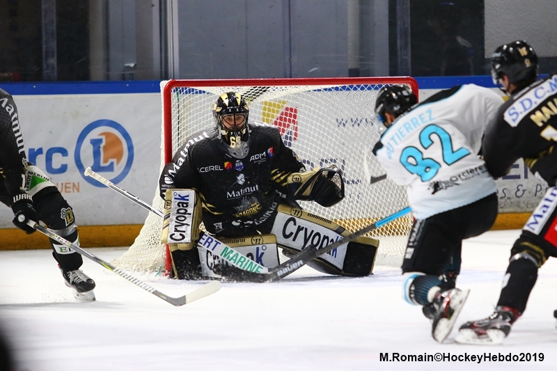 Photo hockey Ligue Magnus - Ligue Magnus : 19ème journée : Rouen vs Gap  - Un Dragon en voie de guérison