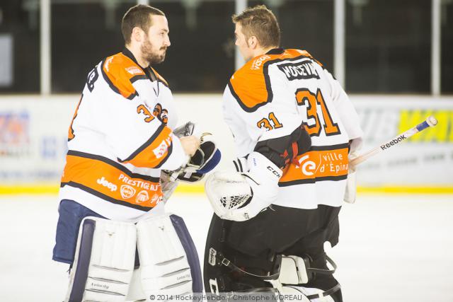 Photo hockey Ligue Magnus - Ligue Magnus : 19ème journée : Strasbourg  vs Epinal  - La rage de vaincre
