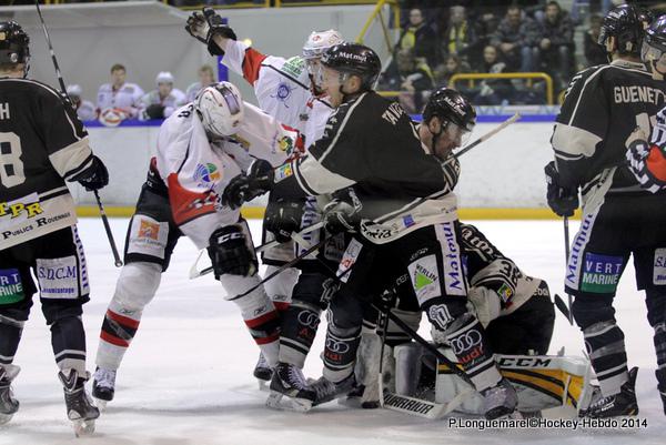 Photo hockey Ligue Magnus - Ligue Magnus : 19ème journée : Rouen vs Briançon  - Rouen n’y arrive plus