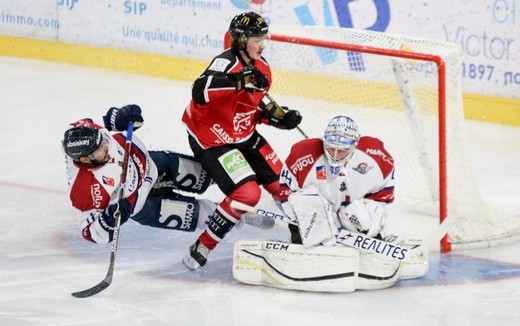 Photo hockey Ligue Magnus - Ligue Magnus : 1ère journée : Amiens  vs Angers  - Les Gothiques en Leader