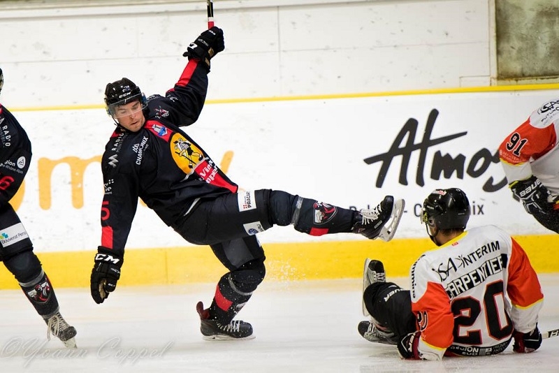 Photo hockey Ligue Magnus - Ligue Magnus : 1ère journée : Chamonix  vs Nice - Victoire à sens unique des Aigles