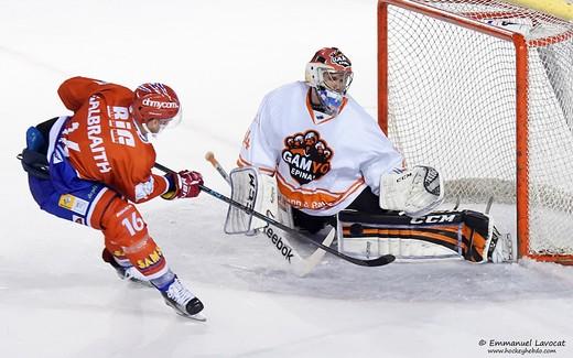 Photo hockey Ligue Magnus - Ligue Magnus : 1ère journée : Lyon vs Epinal  - Lyon au finish