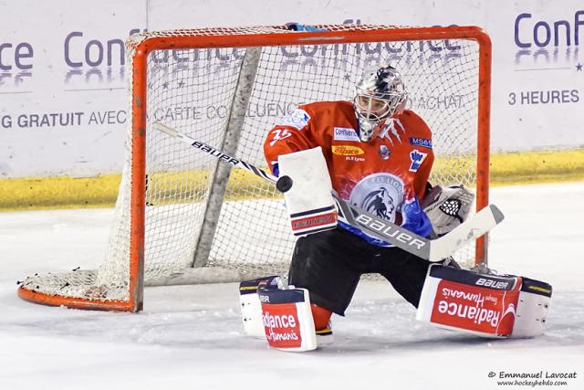 Photo hockey Ligue Magnus - Ligue Magnus : 1ère journée : Lyon vs Epinal  - Lyon au finish