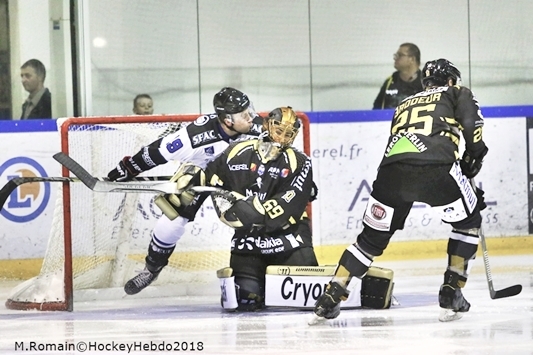 Photo hockey Ligue Magnus - Ligue Magnus : 1ère journée : Rouen vs Gap  - Les Dragons gagnent difficilement