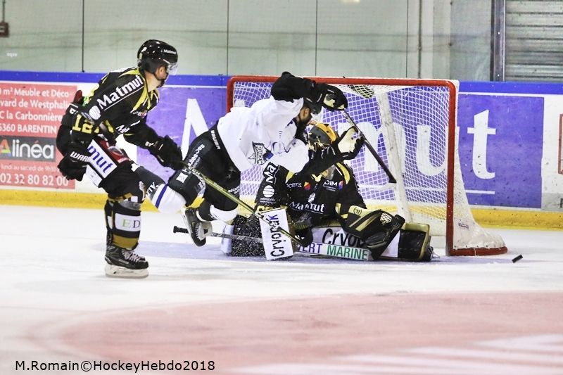 Photo hockey Ligue Magnus - Ligue Magnus : 1ère journée : Rouen vs Gap  - Les Dragons gagnent difficilement