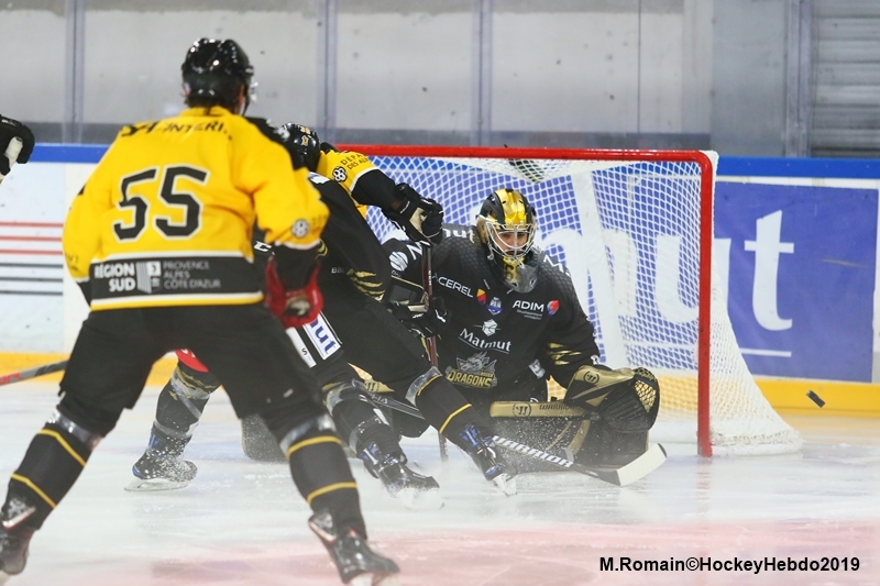 Photo hockey Ligue Magnus - Ligue Magnus : 1ère journée : Rouen vs Nice - LM : Rouen, un match en deux temps