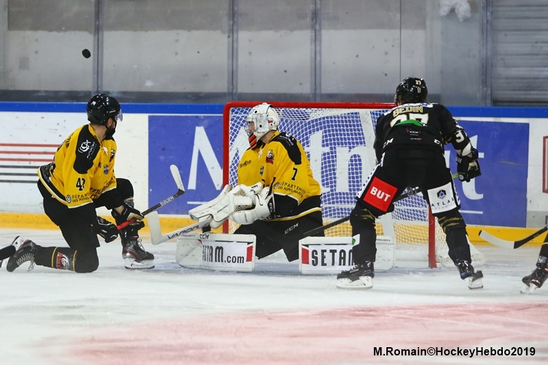 Photo hockey Ligue Magnus - Ligue Magnus : 1ère journée : Rouen vs Nice - LM : Rouen, un match en deux temps