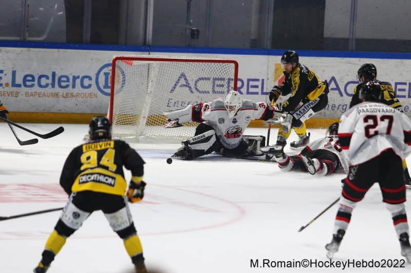 Photo hockey Ligue Magnus - Ligue Magnus : 1ere journée  : Rouen vs Nice - LM : Première victoire rouennaise