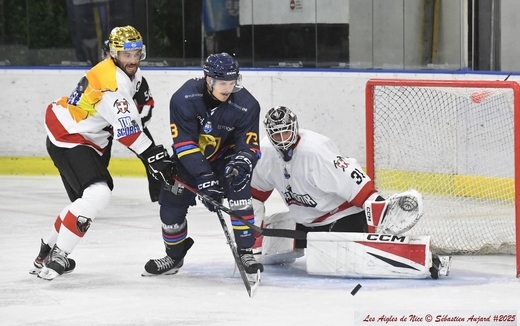 Photo hockey Ligue Magnus - Ligue Magnus : 1ere journée : Nice vs Chamonix  - Une victoire convaincante pour les Aigles