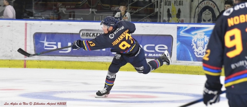 Photo hockey Ligue Magnus - Ligue Magnus : 1ere journée : Nice vs Chamonix  - Une victoire convaincante pour les Aigles