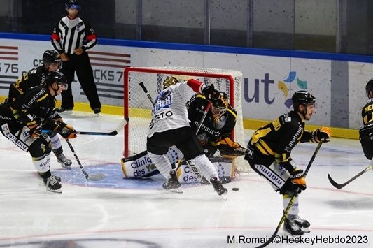 Photo hockey Ligue Magnus - Ligue Magnus : 1ere journée : Rouen vs Bordeaux - Les Dragons de Rouen tout en maitrise !
