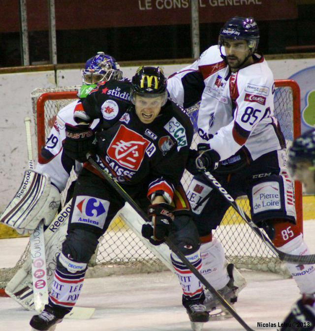 Photo hockey Ligue Magnus - Ligue Magnus : 20ème journée  : Amiens  vs Angers  - Au bout du suspense