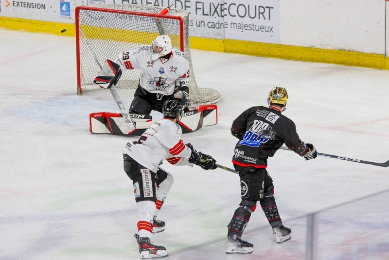 Photo hockey Ligue Magnus - Ligue Magnus : 20ème journée : Amiens  vs Chamonix  - Amiens s