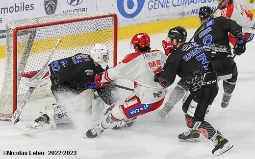 Photo hockey Ligue Magnus - Ligue Magnus : 20ème journée : Amiens  vs Grenoble  - Amiens s