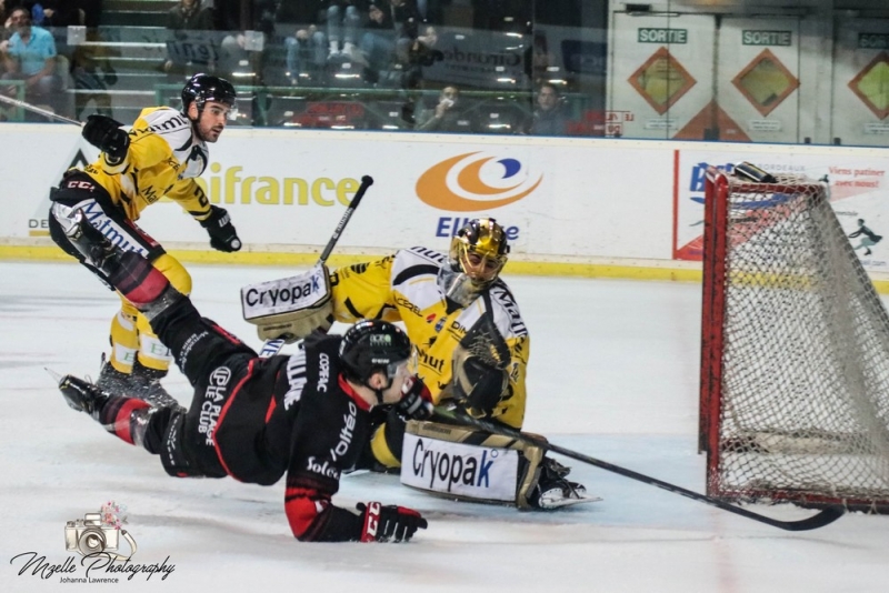 Photo hockey Ligue Magnus - Ligue Magnus : 20ème journée : Bordeaux vs Rouen - Rouen conforte son leadership 