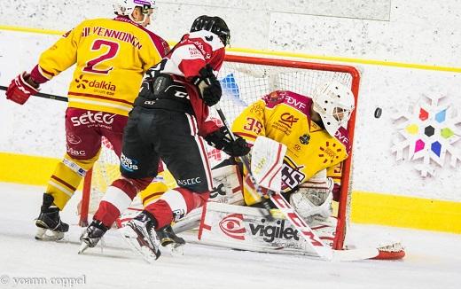 Photo hockey Ligue Magnus - Ligue Magnus : 20ème journée : Chamonix / Morzine vs Dijon  - Mister OT délivre encore les Pionniers (+vidéo)