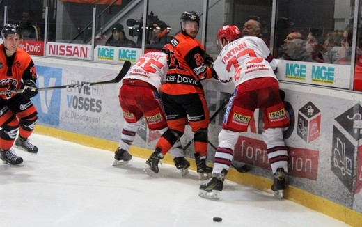 Photo hockey Ligue Magnus - Ligue Magnus : 20ème journée : Epinal  vs Grenoble  - Grenoble s’impose en toute logique