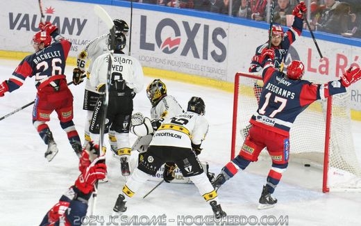 Photo hockey Ligue Magnus - Ligue Magnus : 20ème journée : Grenoble  vs Rouen - Grenoble maîtrise Rouen et reste leader !