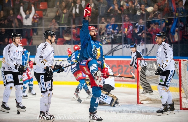 Photo hockey Ligue Magnus - Ligue Magnus : 20ème journée : Grenoble  vs Rouen - Les Brûleurs De Loups au rendez-vous