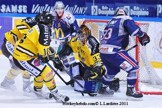 Photo hockey Ligue Magnus - Ligue Magnus : 20ème journée : Grenoble  vs Rouen - Rouen s