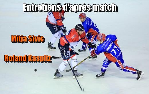 Photo hockey Ligue Magnus - Ligue Magnus : 20ème journée : Lyon vs Angers  - Entretiens d