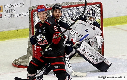 Photo hockey Ligue Magnus - Ligue Magnus : 20ème journée : Nice vs Angers  - Les Ducs s’imposent aux tirs aux buts