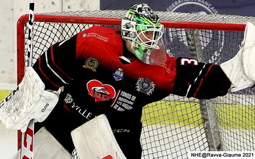 Photo hockey Ligue Magnus - Ligue Magnus : 20ème journée : Nice vs Chamonix  - Les Aigles assomment les Pionniers