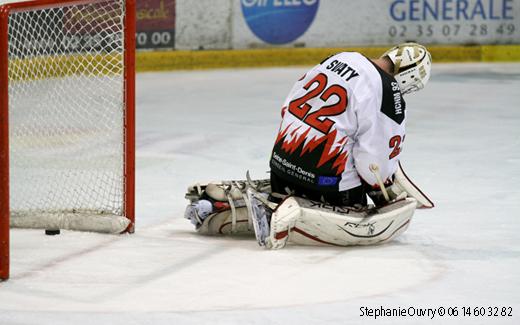 Photo hockey Ligue Magnus - Ligue Magnus : 20ème journée : Rouen vs Neuilly/Marne - Les Dragons se rassurent.