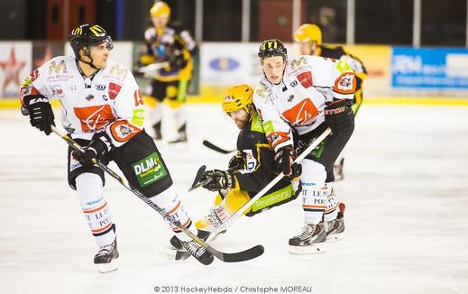 Photo hockey Ligue Magnus - Ligue Magnus : 20ème journée : Strasbourg  vs Amiens  - Noël après l
