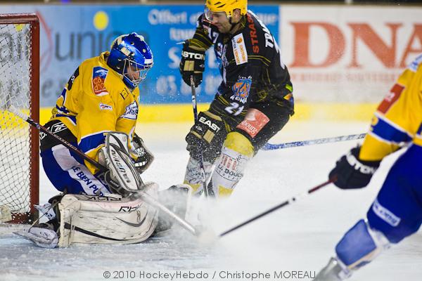 Photo hockey Ligue Magnus - Ligue Magnus : 20ème journée : Strasbourg  vs Dijon  - Les Ducs réalistes