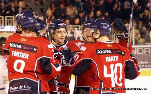 Photo hockey Ligue Magnus - Ligue Magnus : 21ème journée  : Angers  vs Epinal  - Une victoire angevine sans saveur