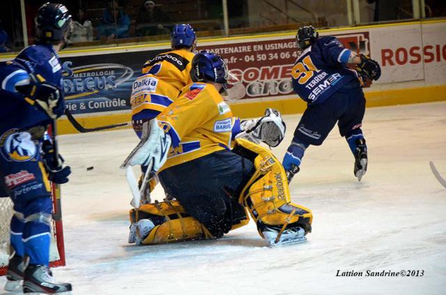 Photo hockey Ligue Magnus - Ligue Magnus : 21ème journée  : Chamonix  vs Dijon  - Sueurs froides