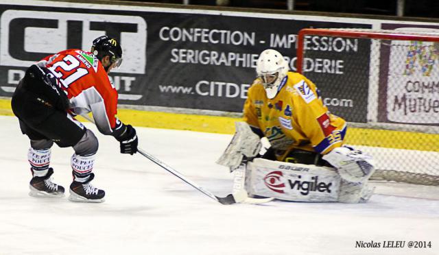 Photo hockey Ligue Magnus - Ligue Magnus : 21ème journée : Amiens  vs Dijon  - Amiens rechute contre les Ducs