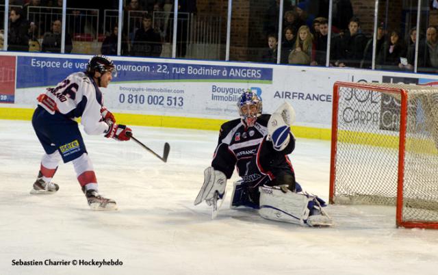 Photo hockey Ligue Magnus - Ligue Magnus : 21ème journée : Angers  vs Grenoble  - Bis repetita