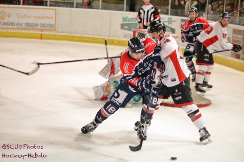 Photo hockey Ligue Magnus - Ligue Magnus : 21ème journée : Angers  vs Mulhouse - Reportage photos